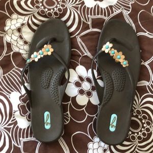 Brown Oka B sandals